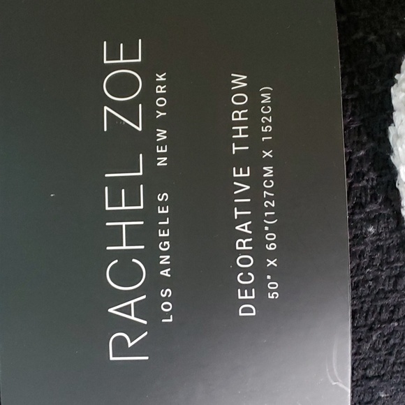 Rachel Zoe Yarn Ghost Throw Blanket - Picture 5 of 8